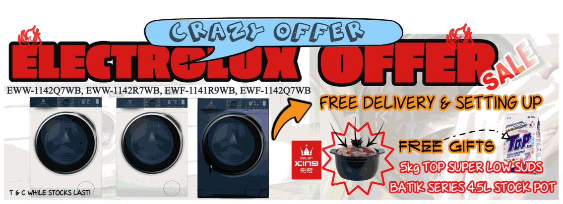 Electrolux Washer/Dryer Clearance Offer!!